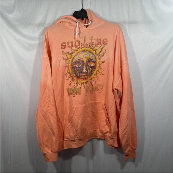 EUC Urban Outfitters Sublime [ S/M ] Sun‎ Bleached Hoodie Sweatshirt #Q425 - Picture 3 of 16